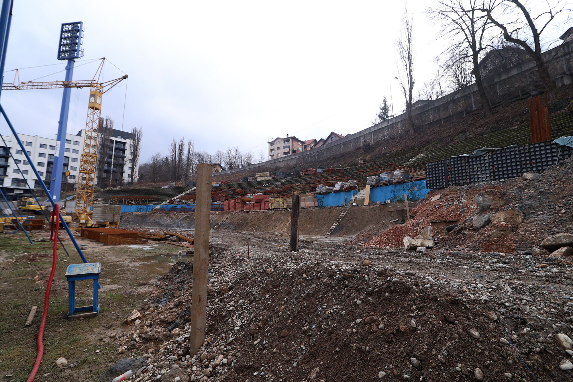 Izdvojen još milion KM za jug Grbavice: Radovi idu po planu